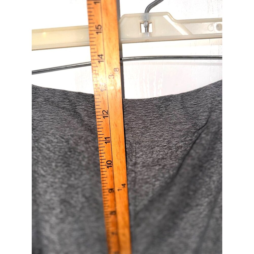 Terra & Sky Womens Heather Gray Leggings Size 14W - Picture 7 of 8